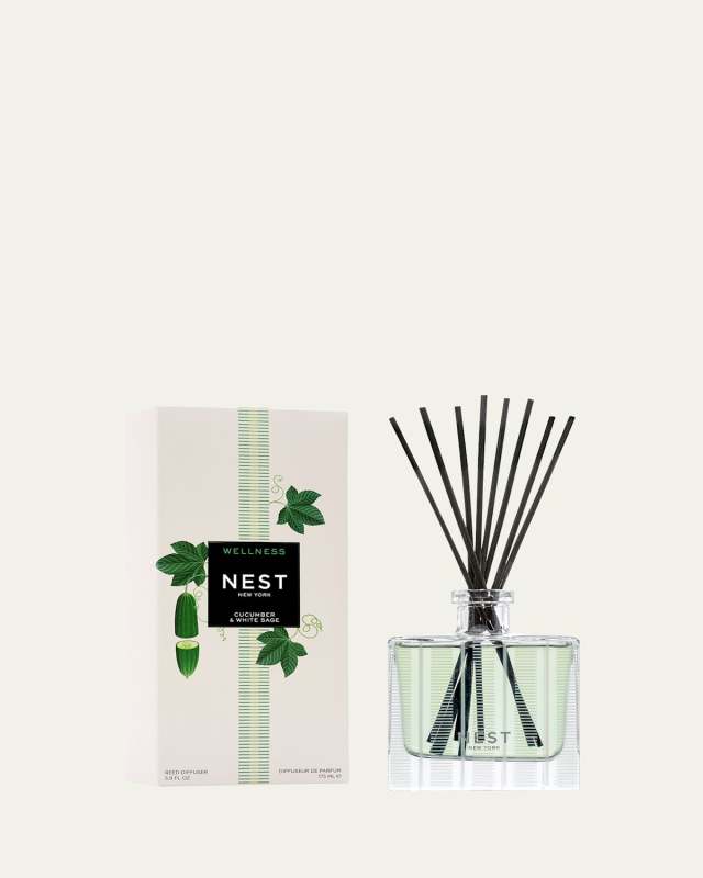 Cucumber & White Sage Reed Diffuser, 5.9 oz.